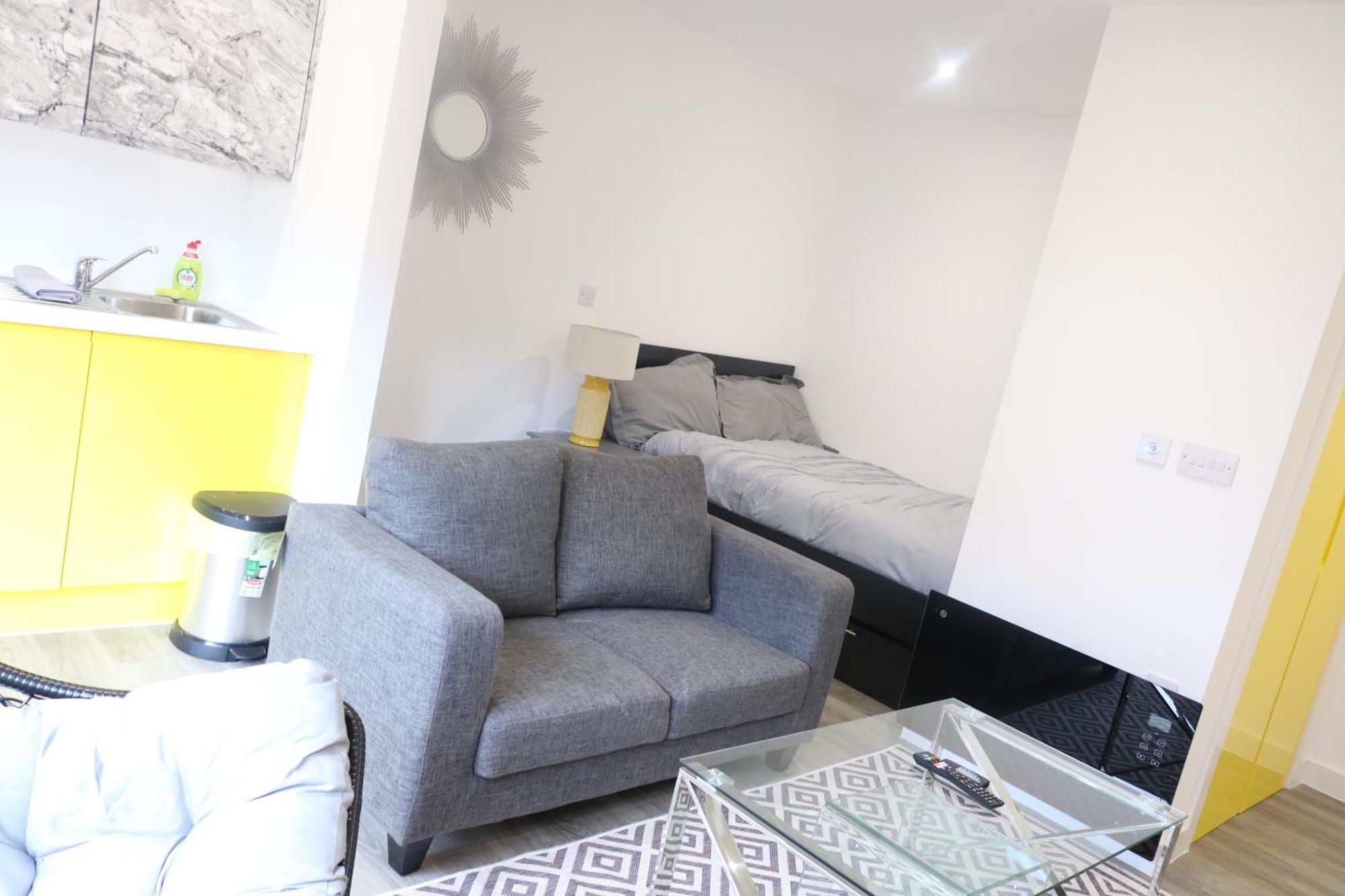 Prime Serviced Apartments Sheffield Center 客房 照片